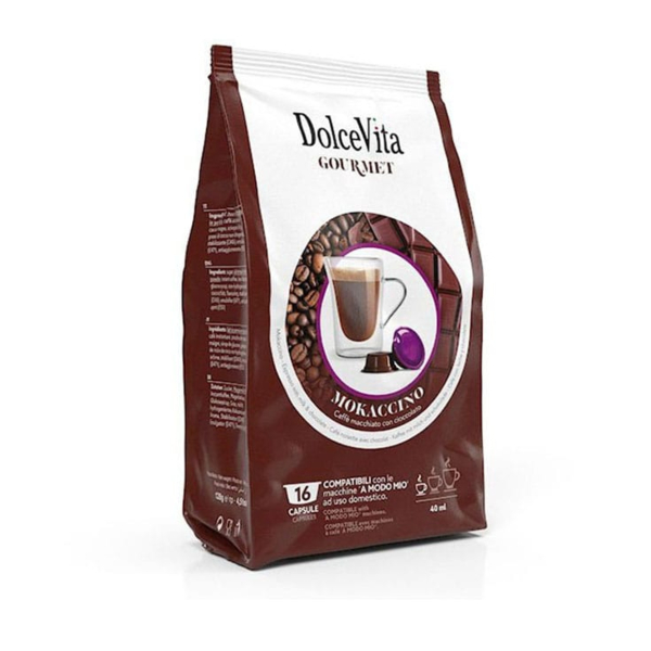 DolceVita Mokaccino - A Modo Mio - 16 capsule
