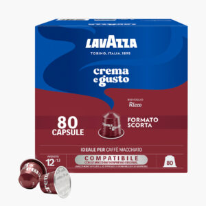 Lavazza Crema e gusto Ricco - Nespresso - 80 capsule
