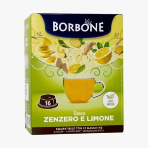 Borbone Zenzero e limone - A Modo Mio - 16 capsule
