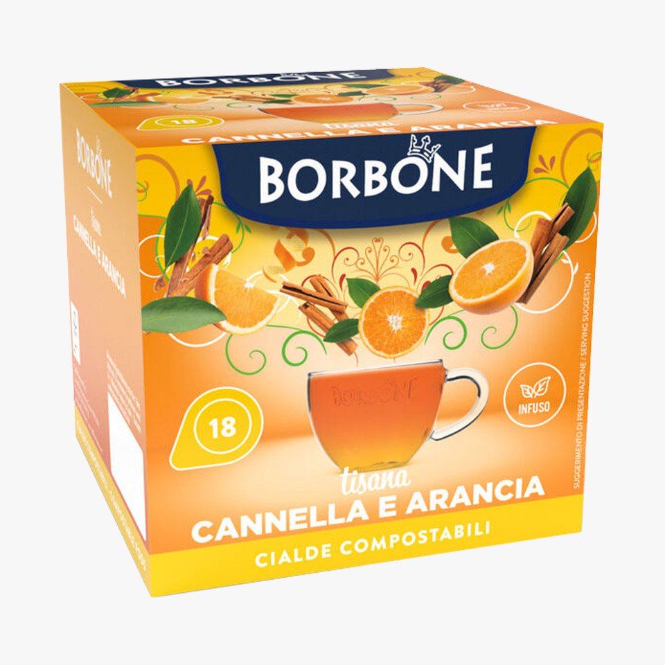 Borbone Cannella e arancia - 36 Cialde ESE 44